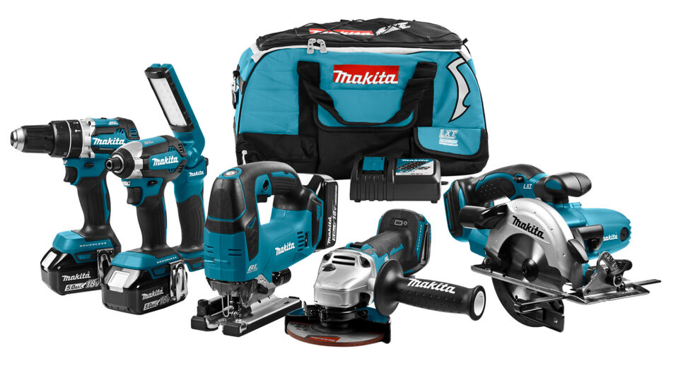 Product afbeelding Makita accu machineset          DLX6082T