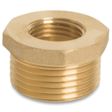 Verloopring nr.241 messing 1/2" x3/8"