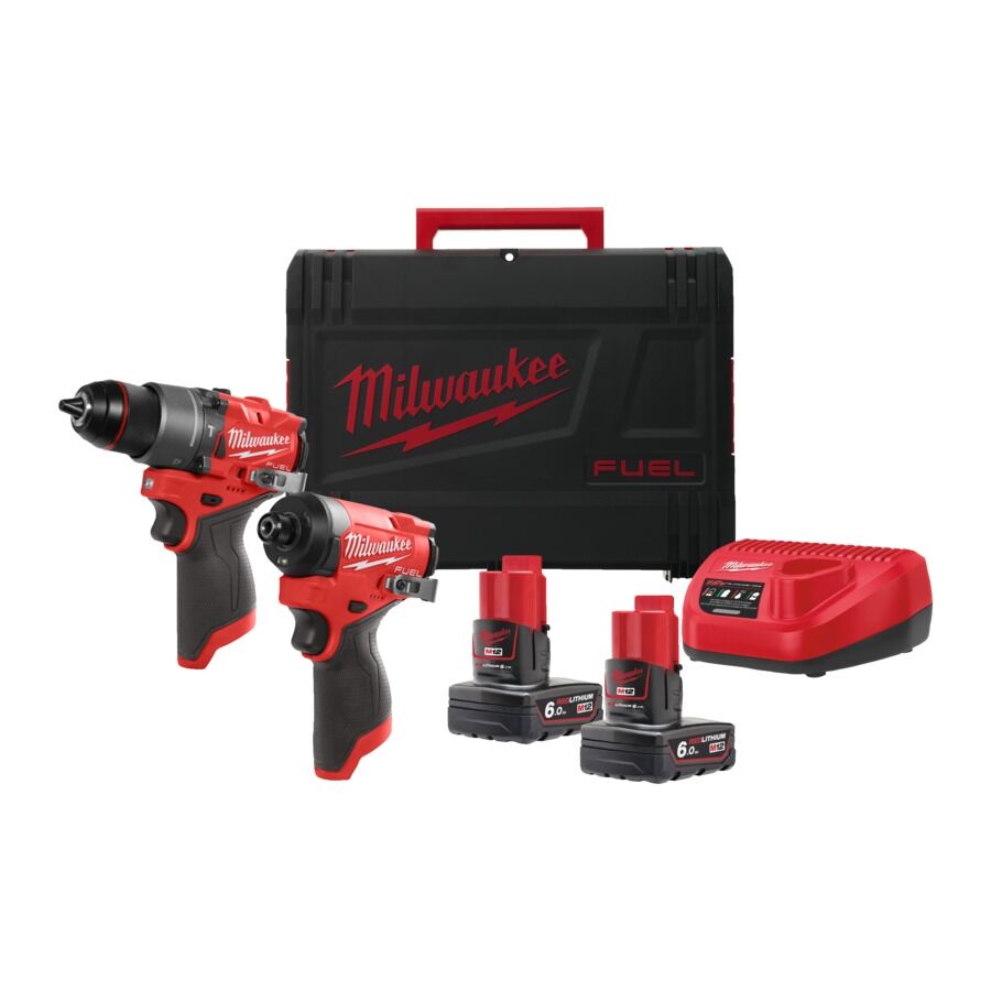Milwaukee accu machineset    M12 FPP2A2-602X