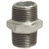 Dubbele nippel nr.280 verzinkt 2.1/2"