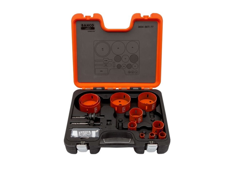 Product afbeelding Bahco gatzagenset 3834-SET-77