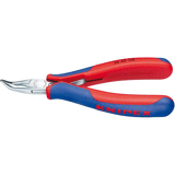 Knipex Elektronica-punttang vlak-ronde 45gr. bekken 115mm