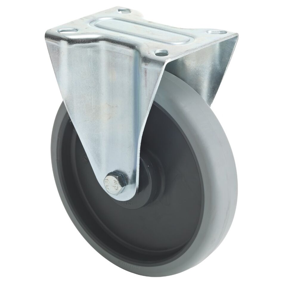 Product afbeelding Colson bokwiel FPPE met topplaat 200 x 40mm 225kg