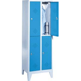 Garderobekast 2x2 7035/5012  610mm