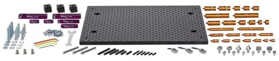 Product afbeelding Mitutoyo ophangsysteem eco-fix kit L, , CMM Eco-Fix series, 98 delig