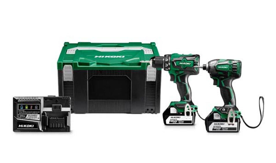 Product afbeelding HiKOKI machineset KC18DBDLWDZ