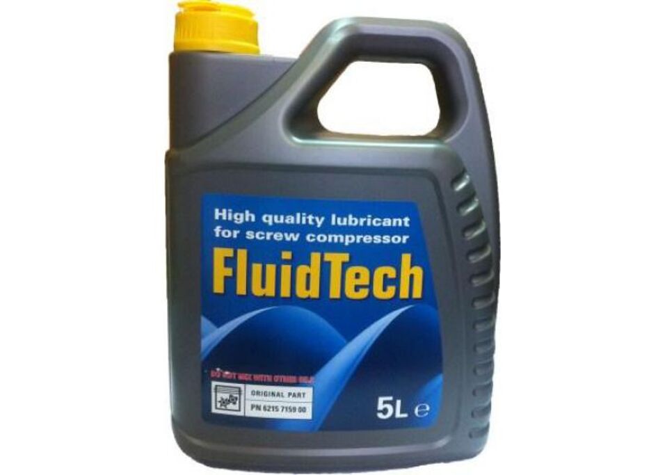 Product afbeelding Creemers olie voor schroefcompressor FluidTech 5 liter