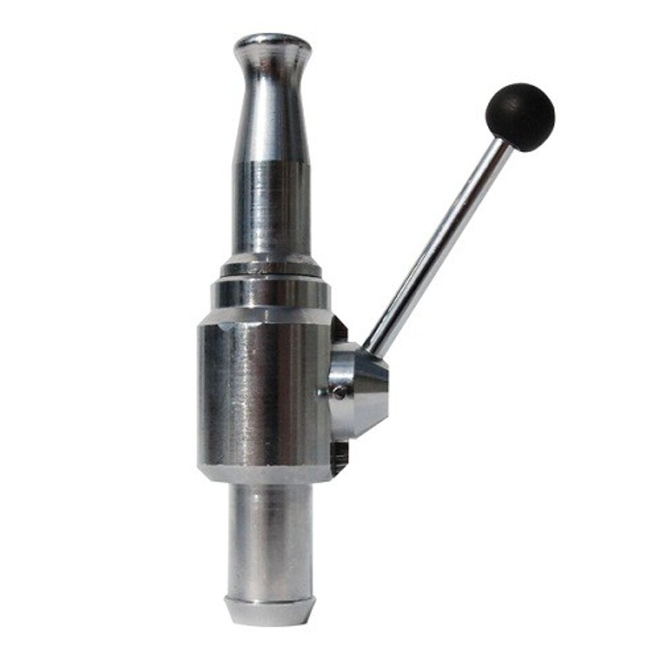 Product afbeelding Kogelstraalpijp messing verchroomd 1" tule