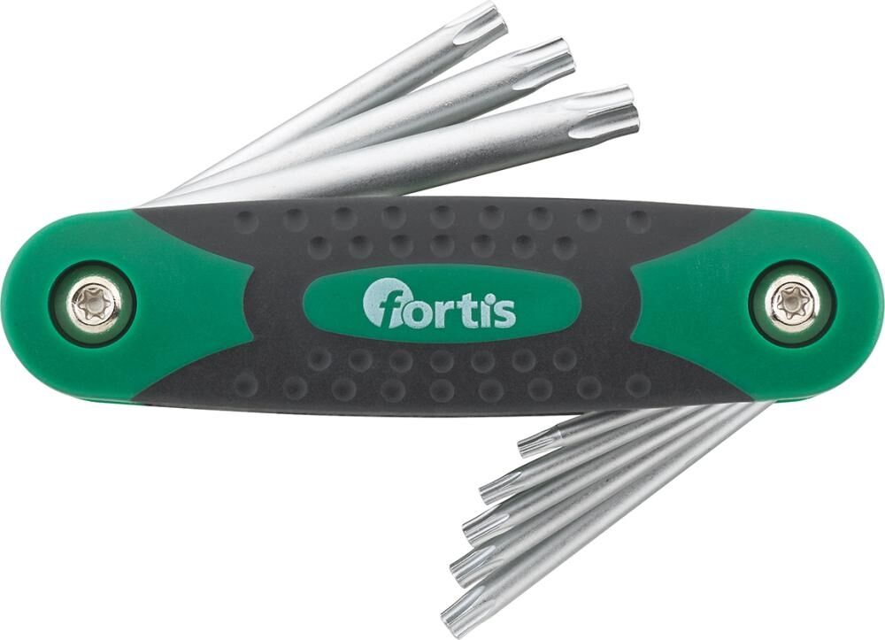 Fortis inbussl.set zakmes Torx 8dlg