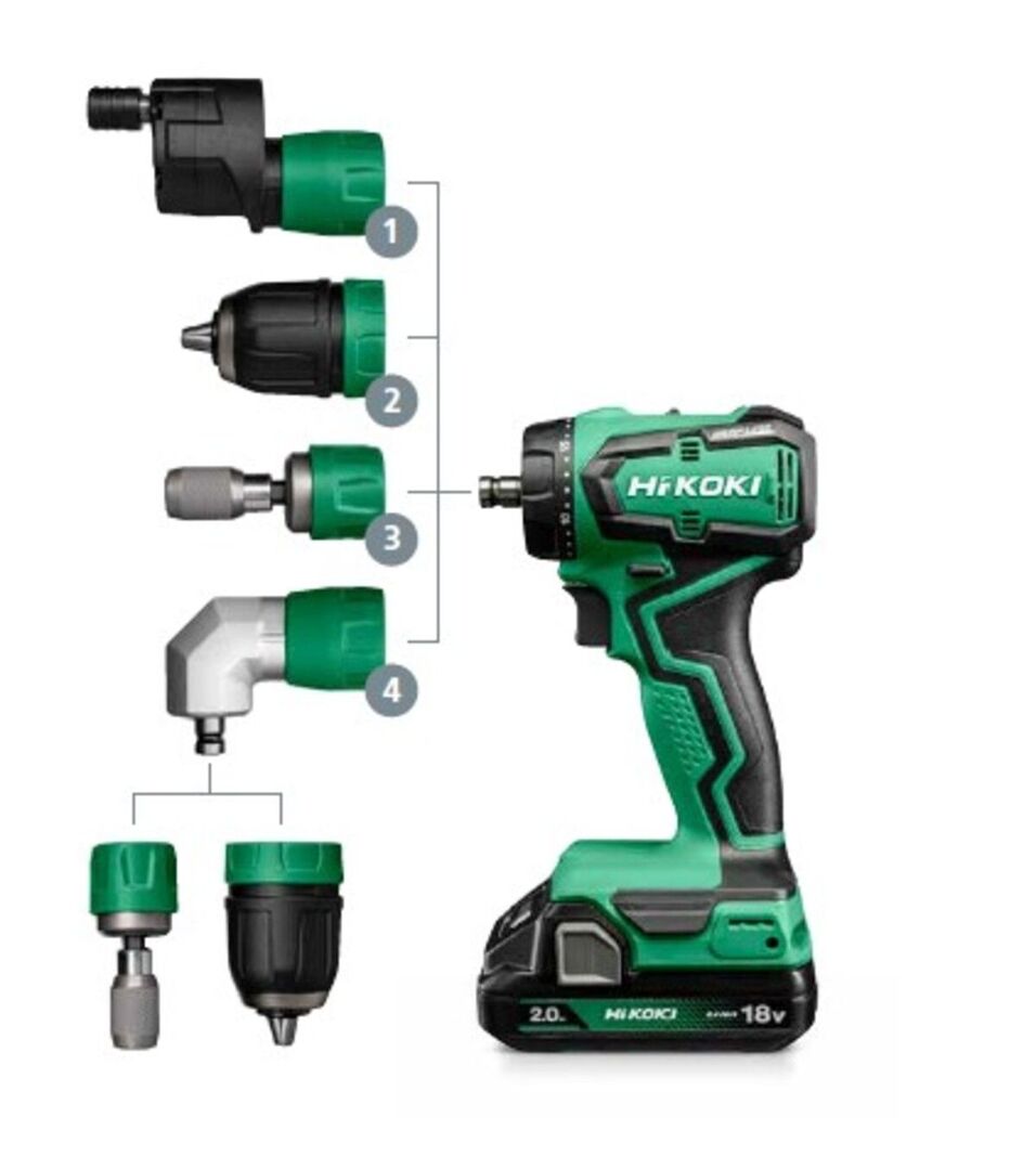 Product afbeelding HiKOKI accu boor-schroefmachine DS18DDQWRZ