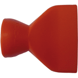 Loc-Line Koelmiddel- platte sproeier 1/2" 42mm 2-delig