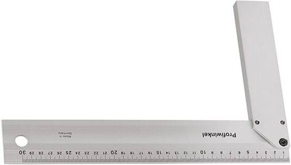 Product afbeelding Format Aanslagwinkelhaak Aluminium 300mm