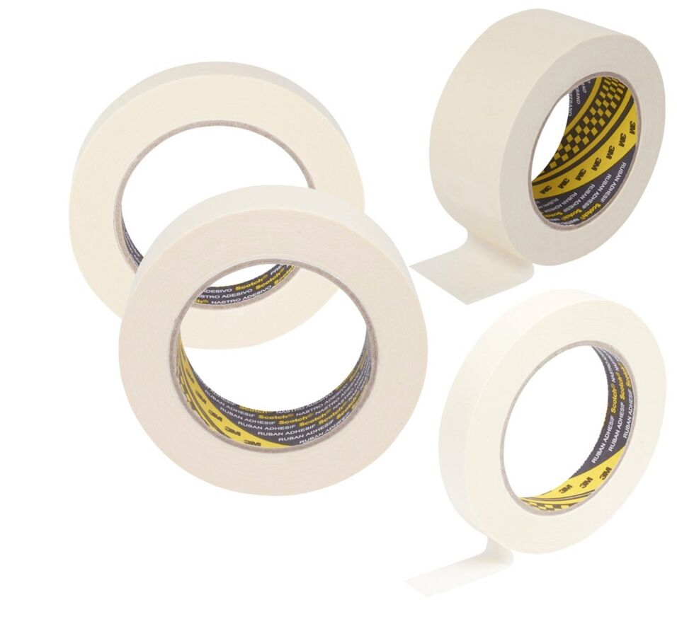 Product afbeelding Scotch Maskeer Tape 2328, Beige, 18 mm x 50 m, 06304