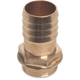 Messing slangtule 1/4 x 10