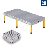 Demmeler opspantafel PP 3000x1500x850 mm