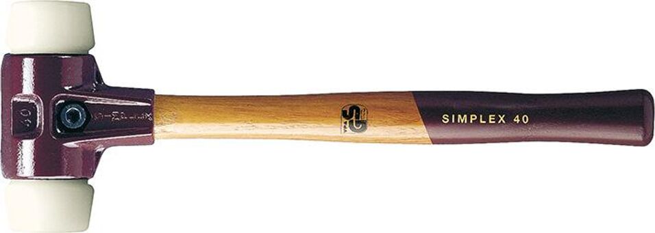 Product afbeelding Halder Kunststofhamer SIMPLEX Nylon 40mm