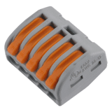Q-Link lasklem 5-polig hersl. 4mm2 a  5 st.