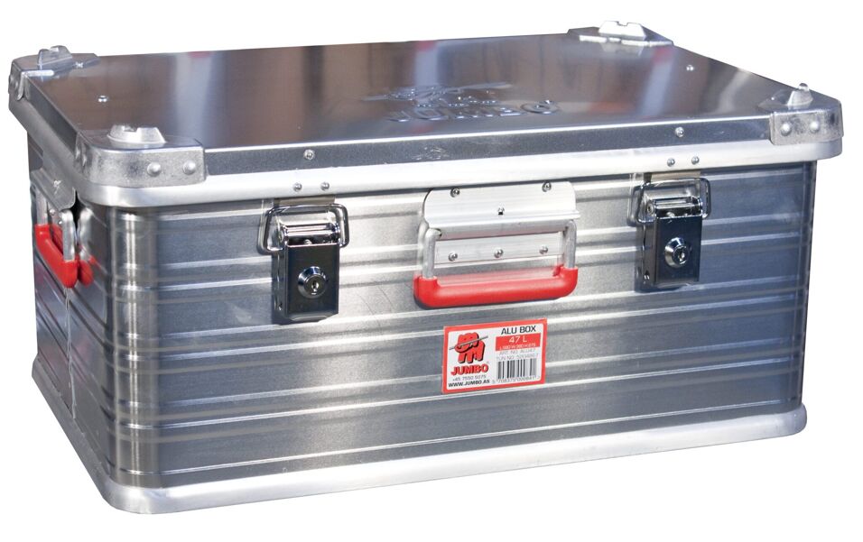Product afbeelding Jumbo Aluminium box 582x385x277mm 47L