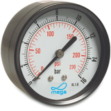 Vacuummeter 63 -1-0 1/4 aa