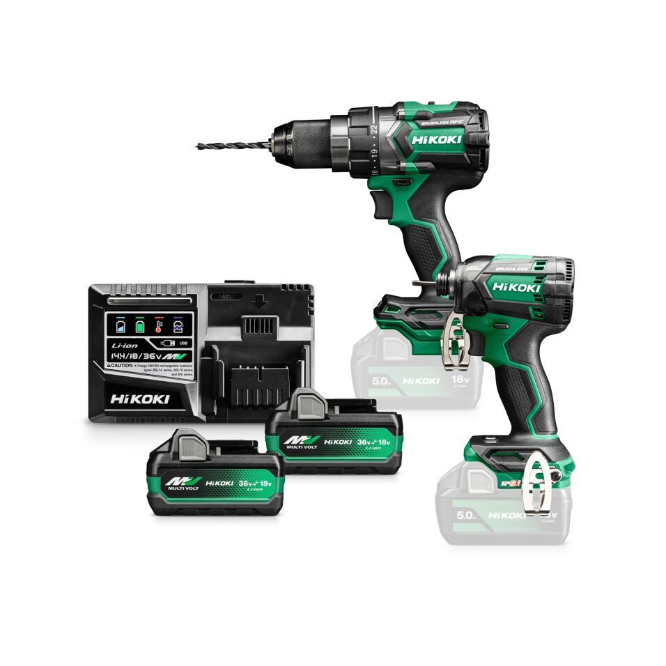 Product afbeelding HiKOKI machineset              KC18DCWAZ