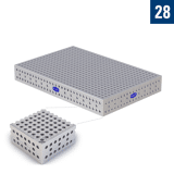 Demmeler opspantafel PP 1500x1000x200 mm