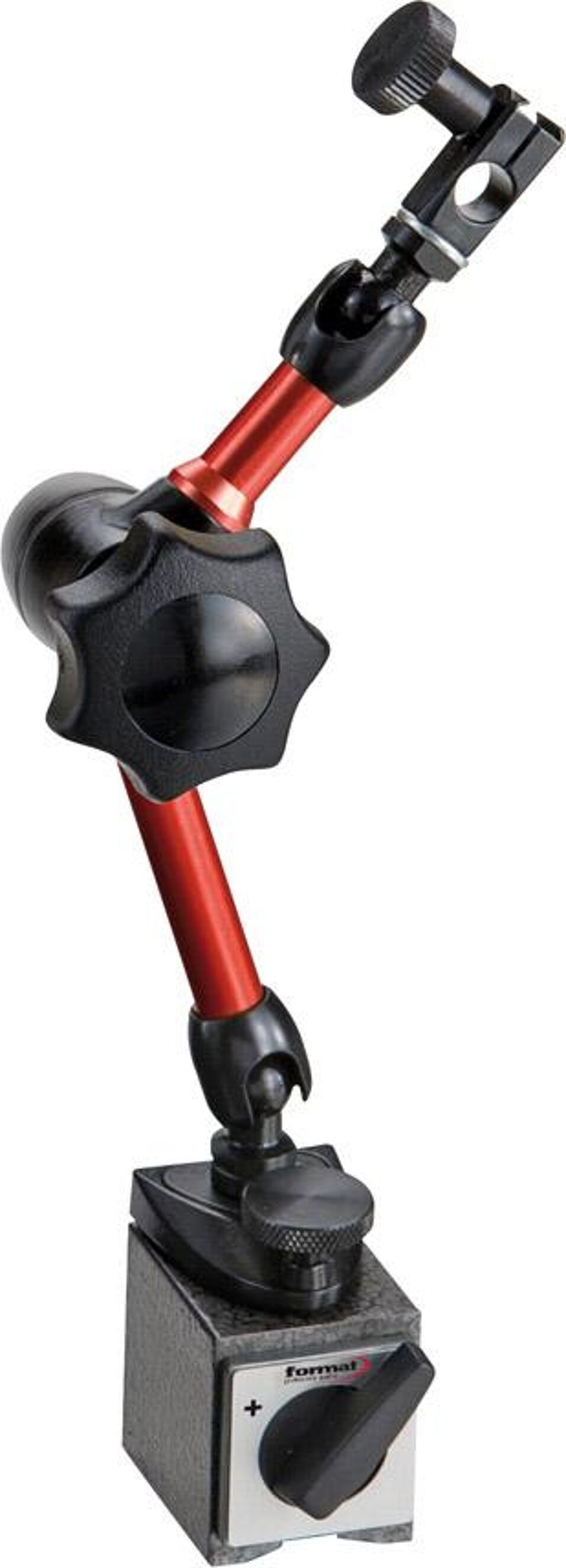 Product afbeelding Format Scharnierend magneet-meetstatief 800N met Feamvoet 211,5mm