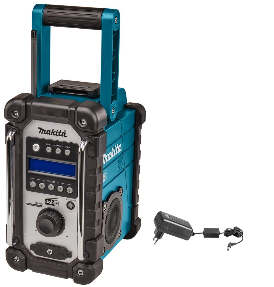 Product afbeelding Makita bouwradio dab+ DMR110N 18,0v zonder accu's en lader in doos