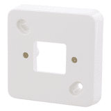 Attema montageplaat P25  enkel  polarwit