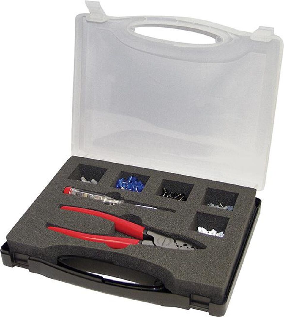 Product afbeelding Format Adereindhulzen-assortiment met tang