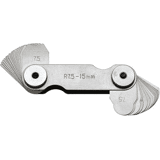 Format Radiuskaliber Staal 7,5-15mm 16 vel