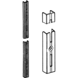 Element wandrailset 5000 wit l=150cm a2st