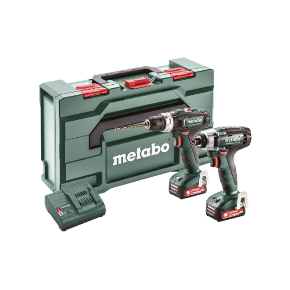 Product afbeelding Metabo accu machineset SB 12 + SSD 12