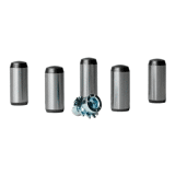 Montipower Acc.Bar,st.for 11mm-belts 5st., steel, for 11mm-belts