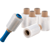 Wikkelfolie transparant mini 100mm x 250 m
