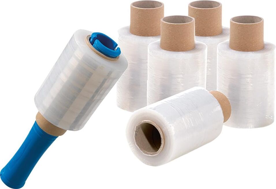 Product afbeelding Wikkelfolie transparant mini 100mm x 250 m