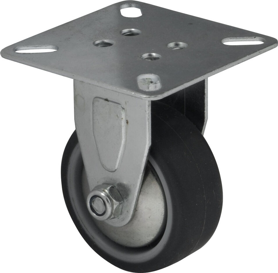 Product afbeelding Colson bokwiel FDPE met topplaat 50 x 20mm 40kg