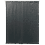 Cepro lasgordijn dark green non-transparant 220 x 140