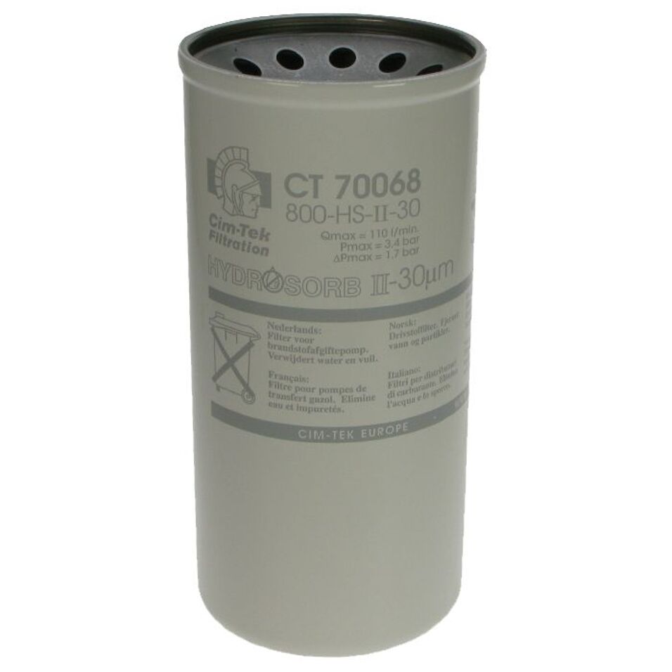 Product afbeelding Cim-Tek filterelement 800-HS-30  CT70068