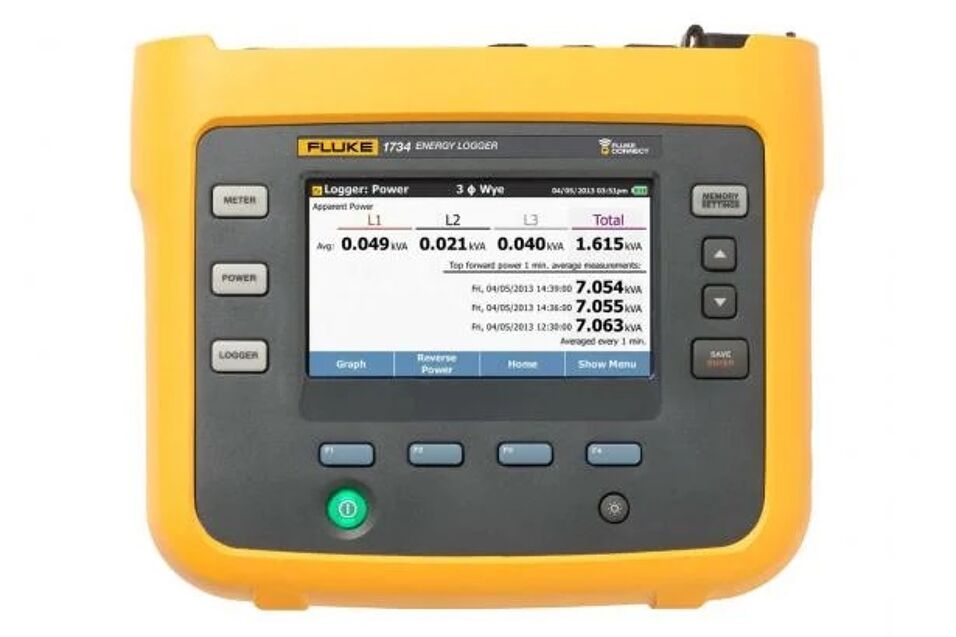 Product afbeelding Fluke driefase energie logger 1734/B