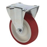 Colson bokwiel FTPU met topplaat 125 x 35mm 250kg