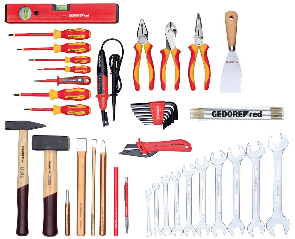 Product afbeelding Gedore red Gereedschapset ELEKTRO 42-dlg