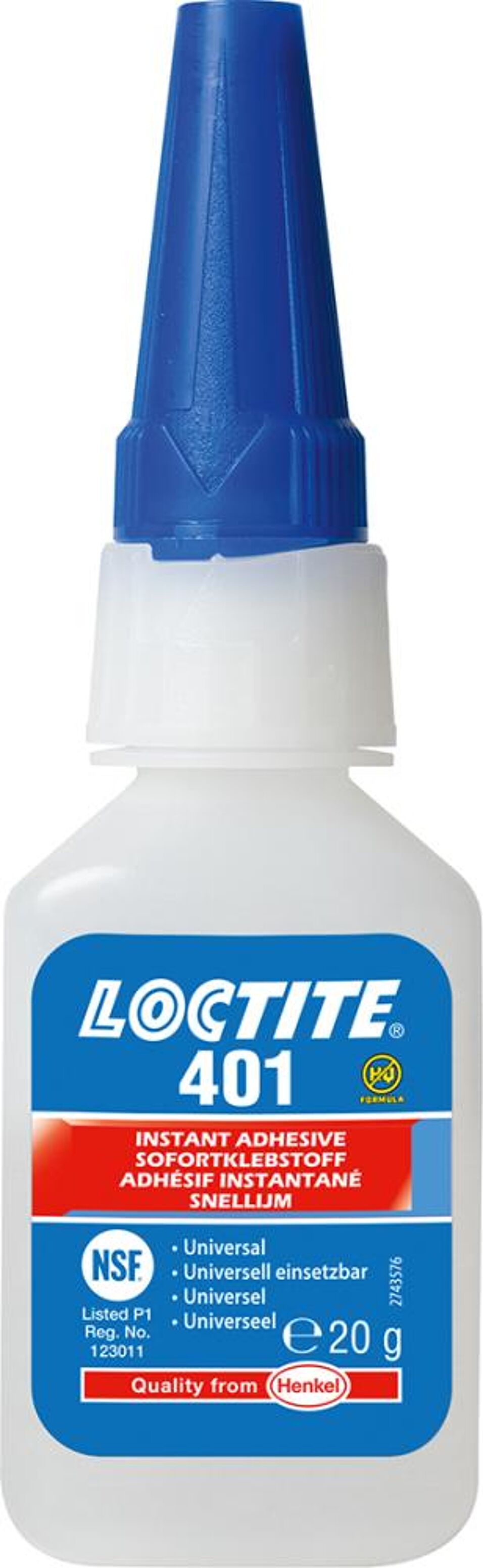 Product afbeelding Snellijm LOCTITE 401 fles 20g Henkel 