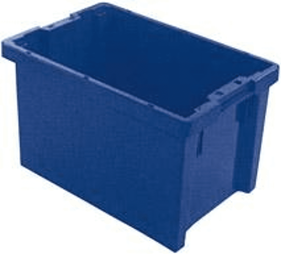 Product afbeelding Draaistapelbak 65 l 600x400x350 mm blauw