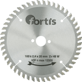 Fortis cirkelzaagblad 160x2.4x20 48t (w)