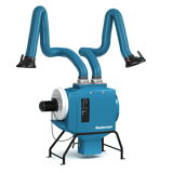 Nederman stationaire afzuiger FilterBox Twin M 400v met 2 afzuigarmen 3m