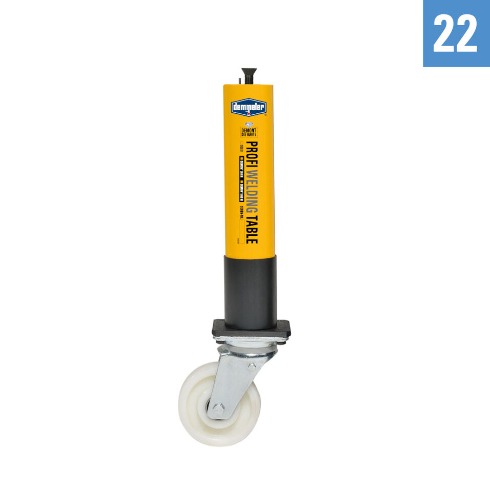 Product afbeelding Demmeler tafelvoet 700 met wiel