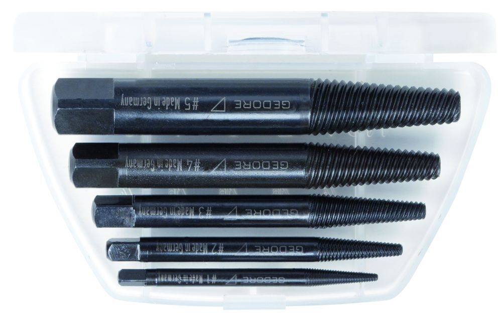 Gedore Linkse tapset 5-dlg M3-M18 8551-55