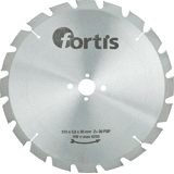 Fortis HW-cirkelz-blad 315x3,2 x30mm Z20 FF