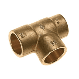 Soldeer t-stuk      15 x 15  x  12