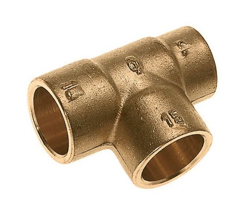 Product afbeelding Soldeer t-stuk      15 x 15  x  12